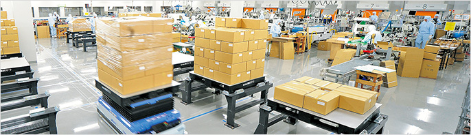 イメージ：自働化生産ライン